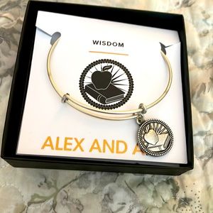 Brand new Alex & Ani Wisdom bracelet